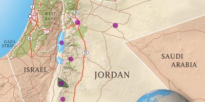 Kingdom of Jordan kartta